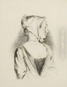 Jeune Femme by Francois Boucher