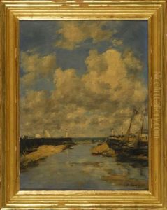 The Harbor At Trouville
