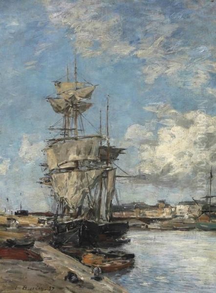 Trouville, Le Port - view 1