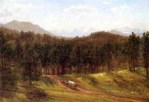 A Mountain Trail, Colorado by Thomas Worthington Whittredge