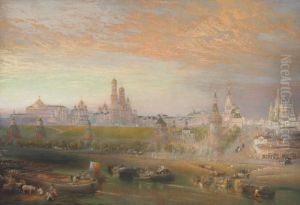 The Kremlin, Moscow by John Cooke Bourne