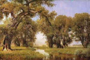 On the Cache la Poudre River, Colorado by Thomas Worthington Whittredge