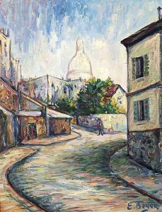 Montmartre, La Maison De Mimi Pinson by Emile Boyer