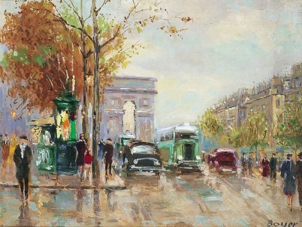 Paris, Lavenue Des Champs-elysees - view 1