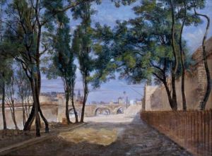 Paris, Le Quai De Greve Et Le Pont D'arcole by Thomas Shotter Boys