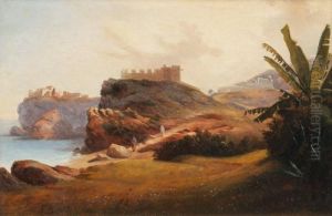 Paysage Orientaliste by Honore Boze