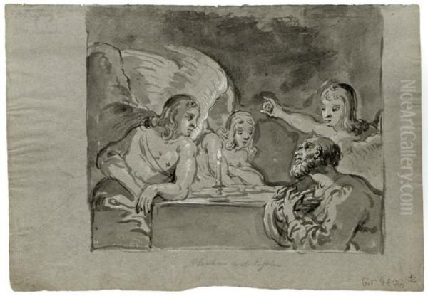Abraham Und Die Drei Engel - view 1