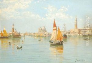 Panorama Of Venice by Antonietta Brandeis