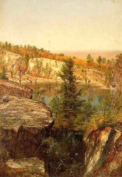 Rock Ledge and Pond - view 1