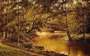 Woodland Interior by Thomas Worthington Whittredge