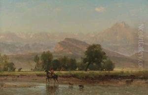 On the Platte River by Thomas Worthington Whittredge