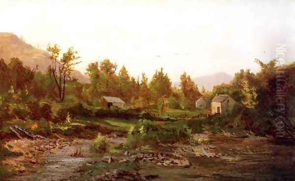 Landscape with Trees and Cattle - view 1