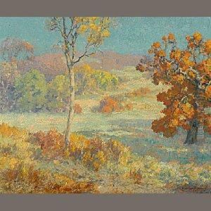 A Summer Day In The Hills Above San Diego by Maurice Braun