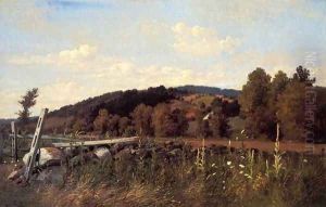 New York Landscape by Thomas Worthington Whittredge