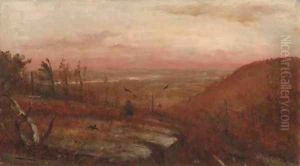 Twilight, Kauterskill Clove by Thomas Worthington Whittredge