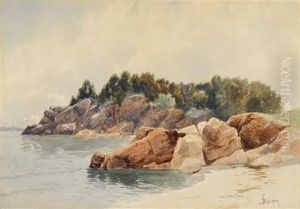 Calm Inlet by Alfred Thompson Bricher