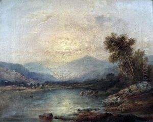 Lake Scene by Robert Bridgehouse