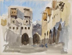 Boulaq, Cairo, Egypt by Frederick Arthur Bridgman