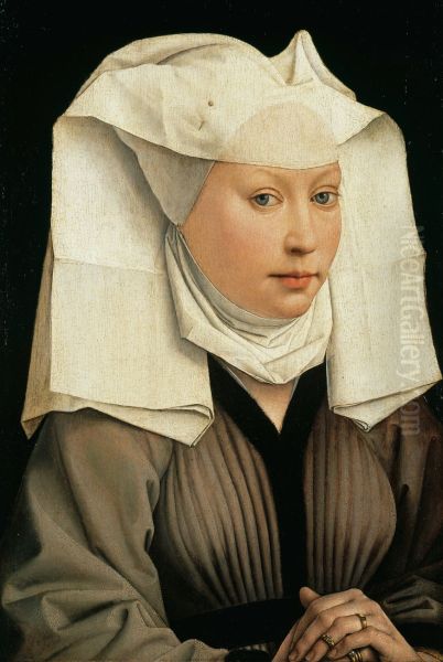 Lady Wearing a Gauze Headdress c. 1445 - view 1