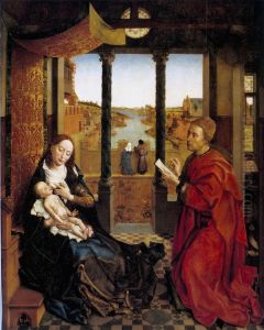 St. Luke painting the Madonna