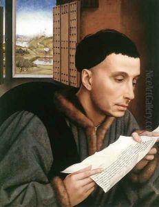 St Ivo c. 1450 by Rogier van der Weyden