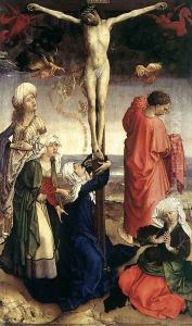 Crucifixion 1440s by Rogier van der Weyden