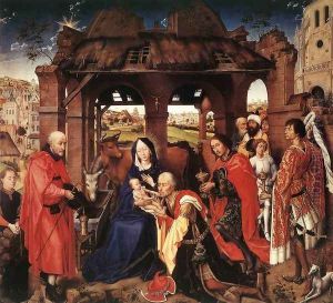 St Columba Altarpiece (central panel) c. 1455