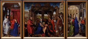 St Columba Altarpiece c. 1455 by Rogier van der Weyden