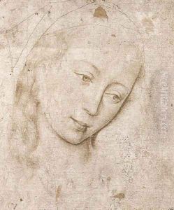 Head of the Madonna c. 1460 by Rogier van der Weyden