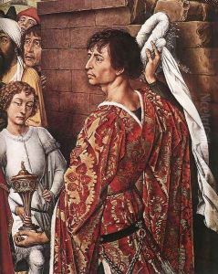Adoration of the Magi - detail I by Rogier van der Weyden