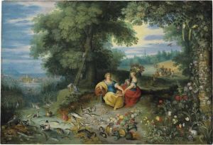An Allegory Of Water And Earth