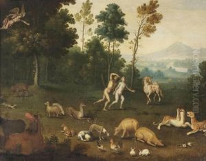 The Expulsion From Paradise by Jan Brueghel the Younger