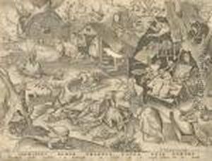 Desidia by Pieter The Elder Brueghel
