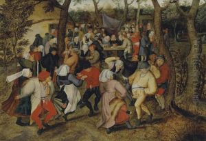 The Wedding Dance by Pieter The Younger Brueghel