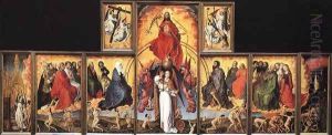The Last Judgment Polyptych 1446-52 by Rogier van der Weyden