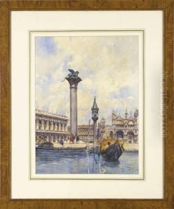Veduta Di Venezia by Emanuele Brugnoli