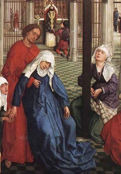 Seven Sacraments Altarpiece (detail-3) 1445-50 - view 1