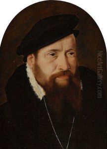 Portrait D'homme Au Beret
