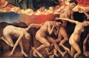 The Last Judgment (detail-20) 1446-52 by Rogier van der Weyden