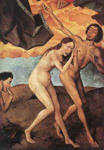 The Last Judgment (detail-16) 1446-52 by Rogier van der Weyden