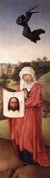Crucifixion Triptych (right wing) c. 1445 - view 1