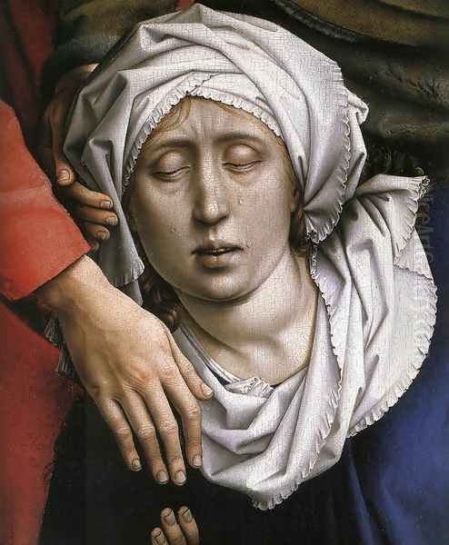 Deposition (detail-4) c. 1435 - view 1