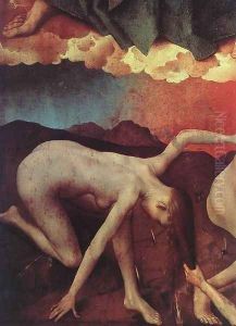 The Last Judgment (detail-18) 1446-52 by Rogier van der Weyden