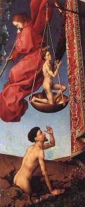 The Last Judgment (detail-10) 1446-52 by Rogier van der Weyden