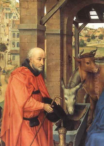 St Columba Altarpiece (detail-1) c. 1455 - view 1