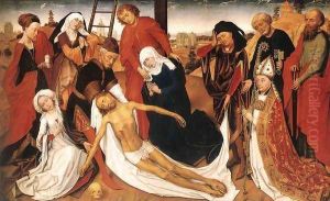 Lamentation 1460-80 by Rogier van der Weyden