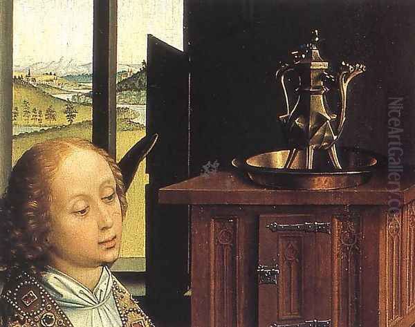 The Annunciation (detail-2) c. 1440 - view 1