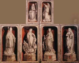 Wing of a Carved Altar 1460-66
