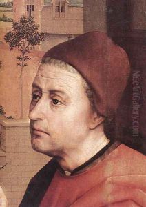 St Luke Drawing a Portrait of the Madonna (2) (detail-2)