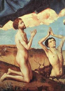 The Last Judgment (detail-6) 1446-52 by Rogier van der Weyden